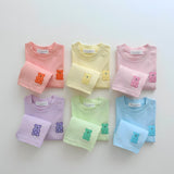 ONEAKIDS Baby & Toddler Outfits Gummy Bear Soft Cottom top and Bottom Set