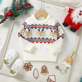 ONEAKIDS Baby & Toddler Outfits Kids' Christmas Reindeer Sweater