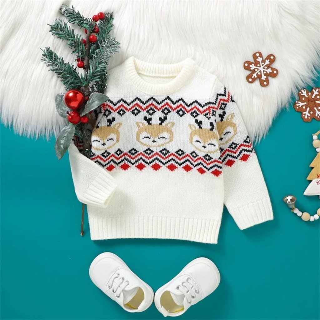 ONEAKIDS Baby & Toddler Outfits Kids' Christmas Reindeer Sweater