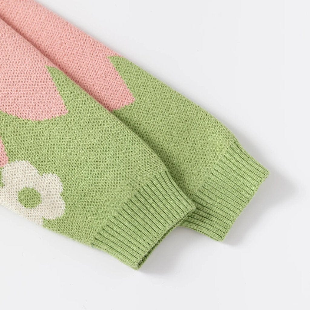 ONEAKIDS Baby & Toddler Outfits Little Girls' Floral Cardigan in Pink