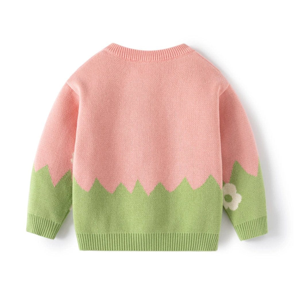 ONEAKIDS Baby & Toddler Outfits Little Girls' Floral Cardigan in Pink