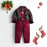 ONEAKIDS Baby & Toddler Outfits Little Santa Boys' 3-Piece Set