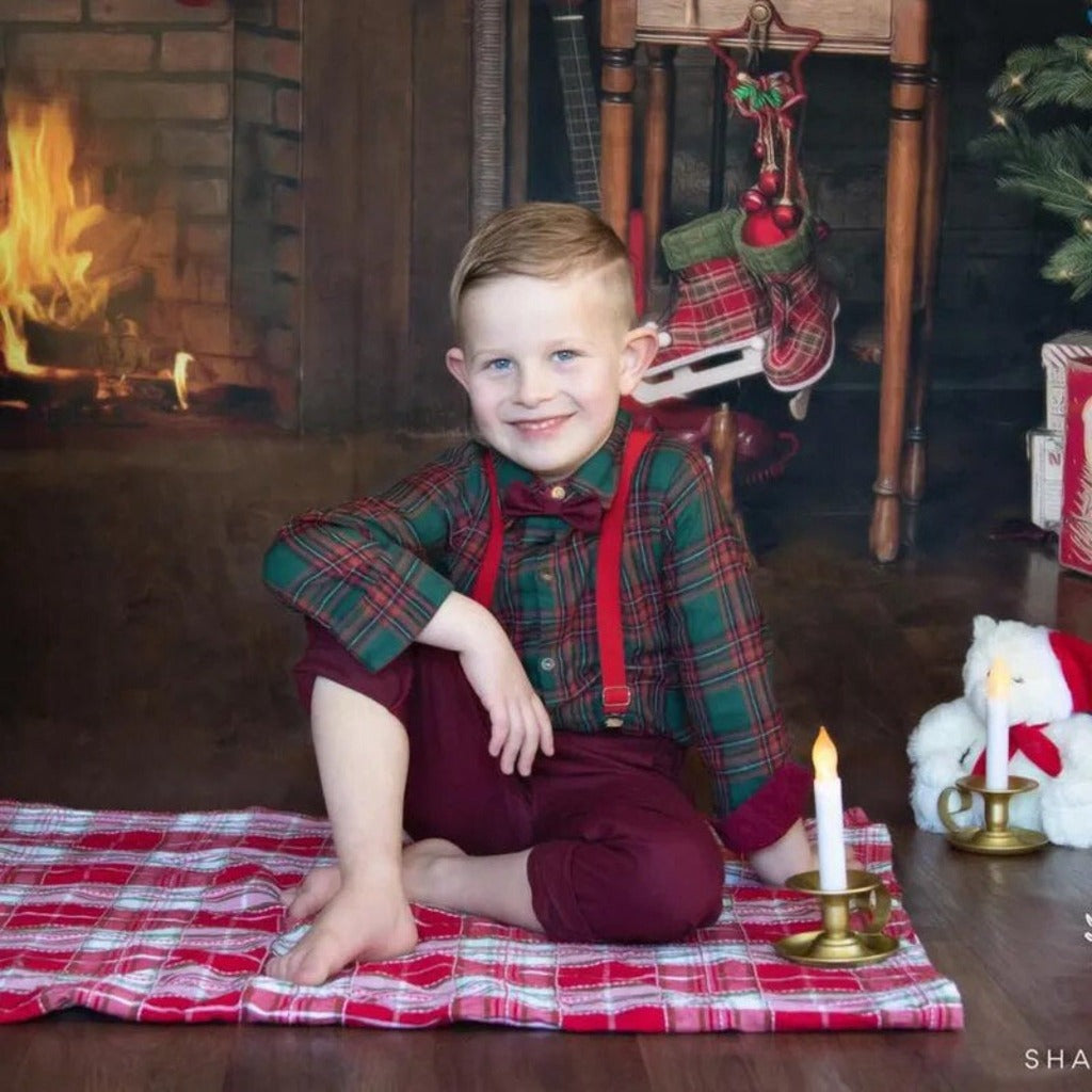 ONEAKIDS Baby & Toddler Outfits Little Santa Boys' 3-Piece Set