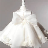 ONEAKIDS Baby & Toddler Outfits Mia Bella All White Flower Girl Dress