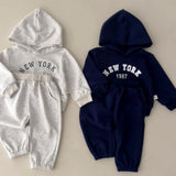 ONEAKIDS Baby & Toddler Outfits New York Hoodie Sweatshirt and Pants Set