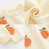 ONEAKIDS Baby & Toddler Outfits Orange Kids' Cardigan in Cream Color
