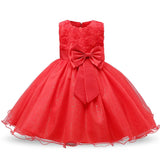 ONEAKIDS Baby & Toddler Outfits RED / 3T Gabriella Flower Girls Dress