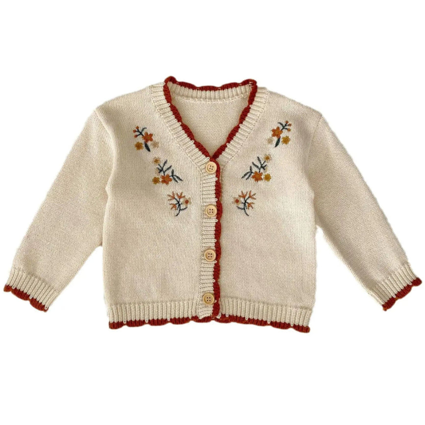 ONEAKIDS Baby & Toddler Outfits Retro Harmony Girls' Cardigan