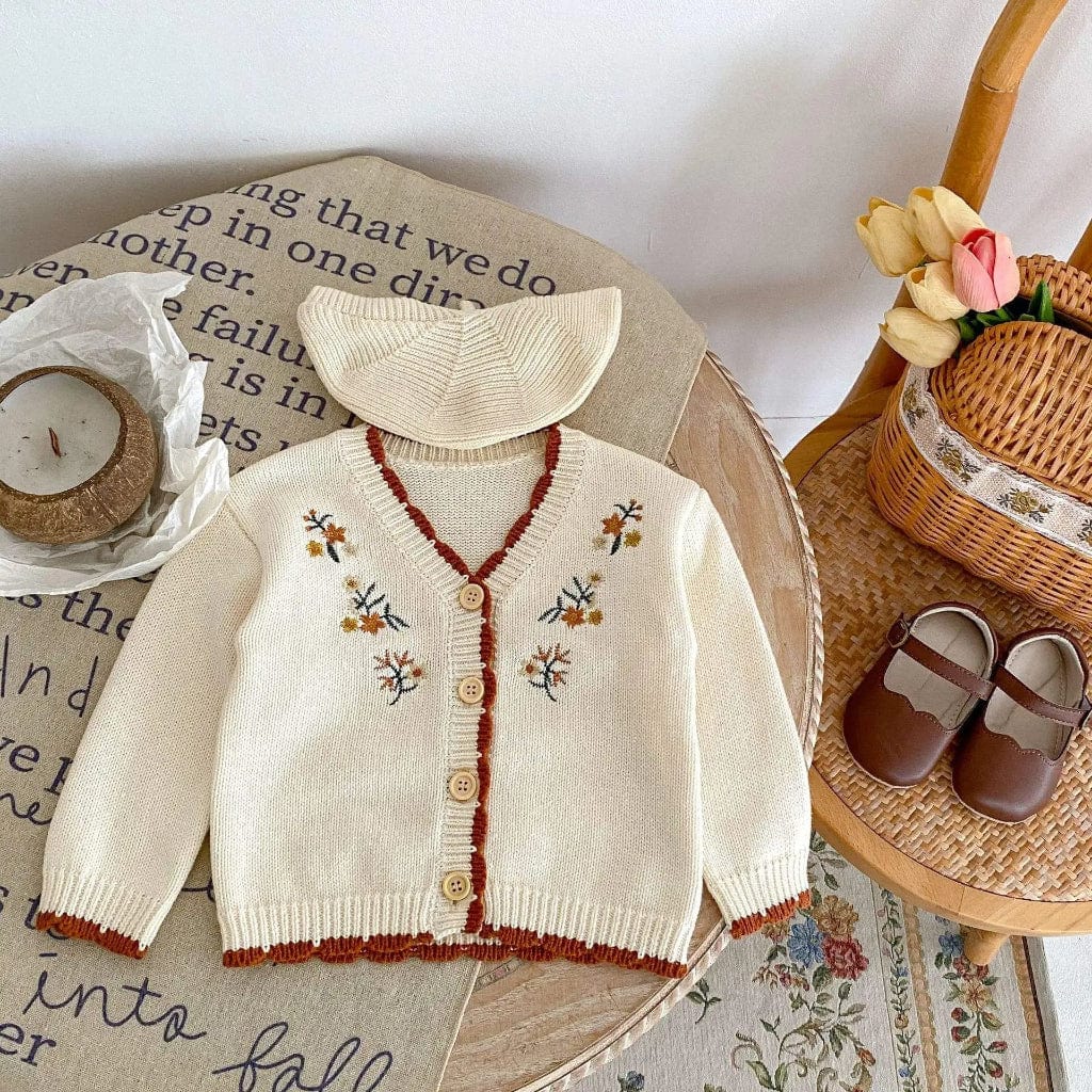 ONEAKIDS Baby & Toddler Outfits Retro Harmony Girls' Cardigan