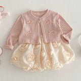 ONEAKIDS Baby & Toddler Outfits Rosy 2-Piece Baby Pink Set