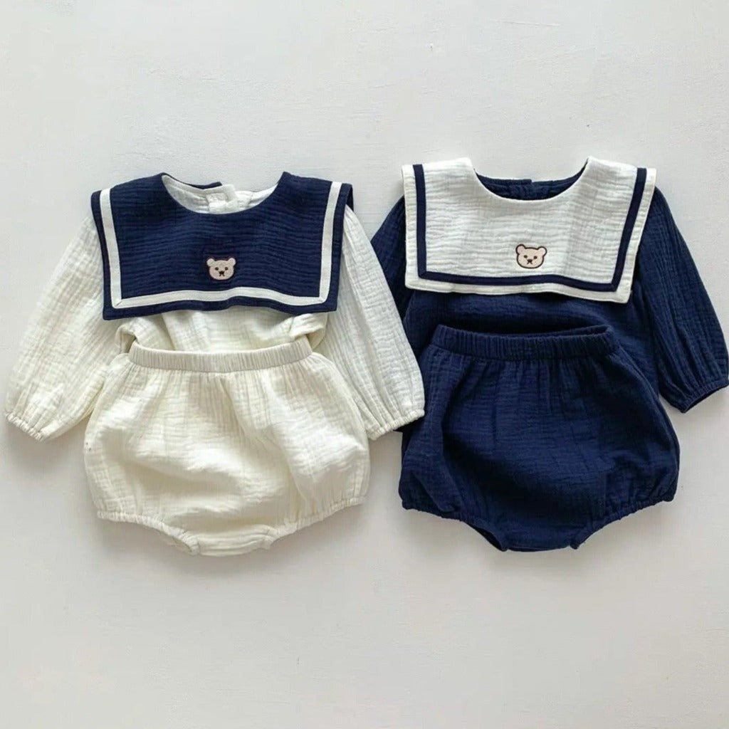 ONEAKIDS Baby & Toddler Outfits Soft Muslin Baby & Toddler 2-piece Set