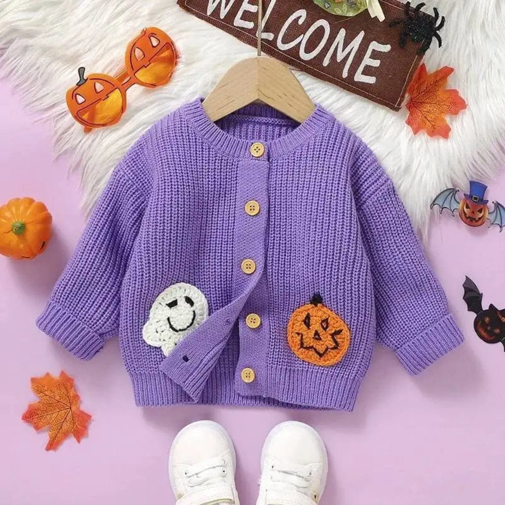 ONEAKIDS Baby & Toddler Outfits Spooky Unisex Halloween Cardigan