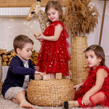 ONEAKIDS Baby & Toddler Outfits Tulle Girls' Festive Dress with Stars