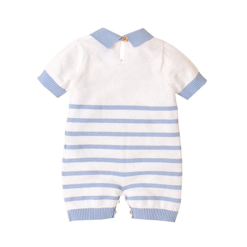 ONEAKIDS Baby & Toddler Outfits Unisex Sailor Marine Baby Romper
