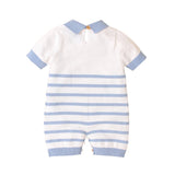 ONEAKIDS Baby & Toddler Outfits Unisex Sailor Marine Baby Romper