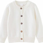 ONEAKIDS Baby & Toddler Outfits WHITE / 2T Unisex Cardigan for Children