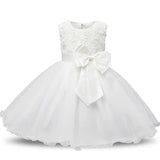 ONEAKIDS Baby & Toddler Outfits WHITE / 3T Gabriella Flower Girls Dress