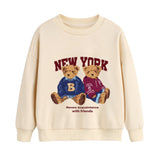 ONEAKIDS Baby & Toddler Tops 2T / NEW YORK Unisex Iconic Beige Sweatshirt