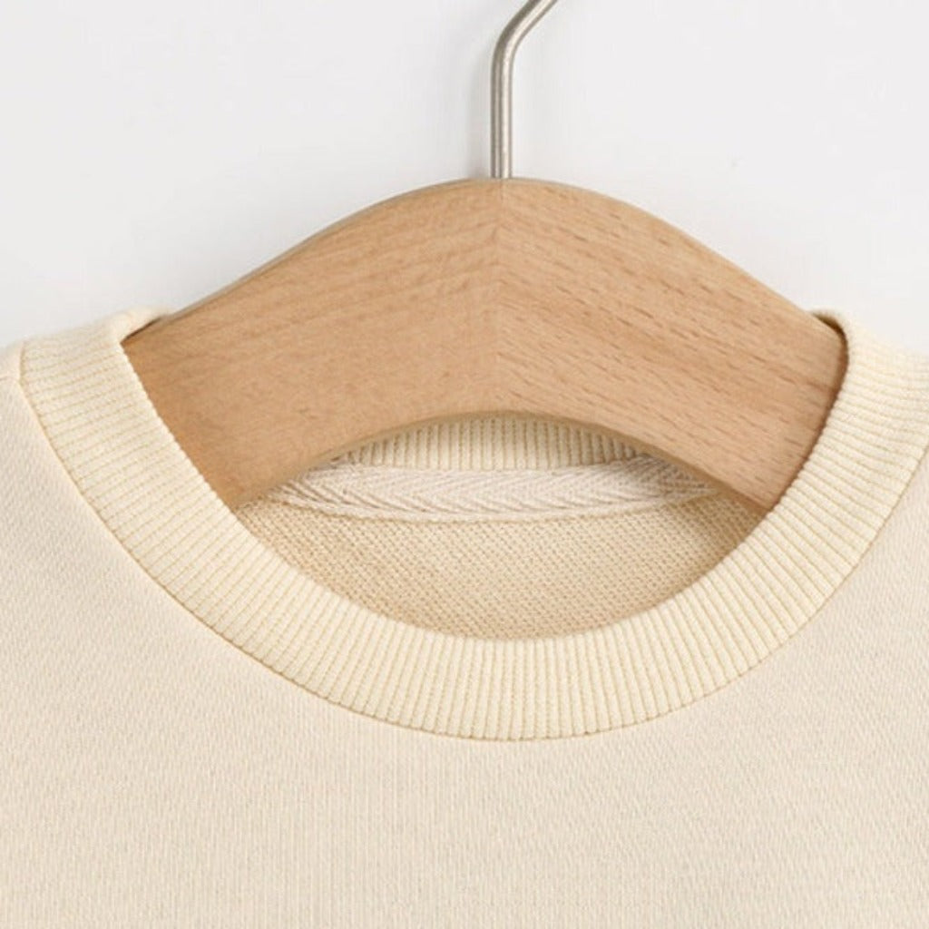 ONEAKIDS Baby & Toddler Tops Unisex Iconic Beige Sweatshirt