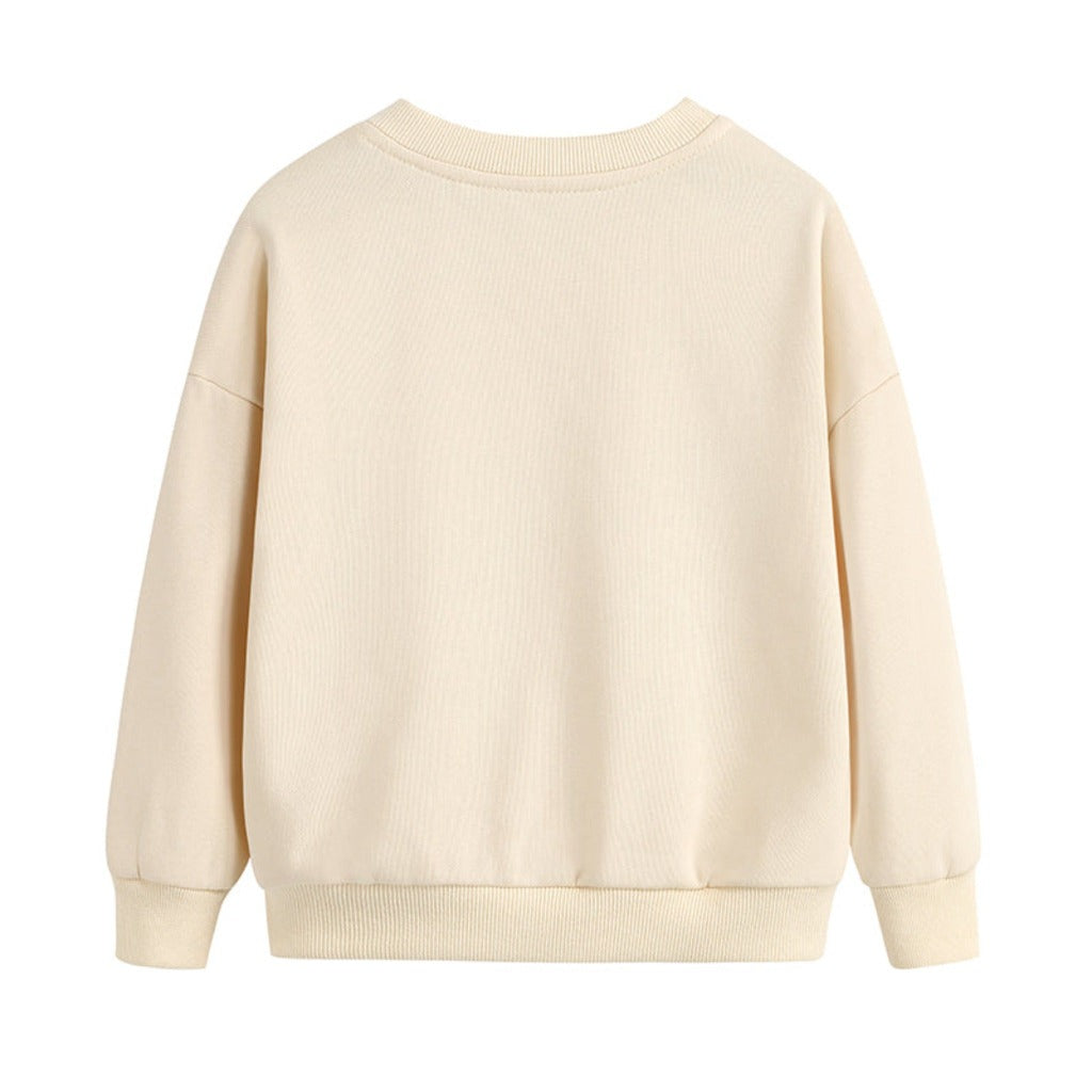 ONEAKIDS Baby & Toddler Tops Unisex Iconic Beige Sweatshirt
