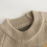 ONEAKIDS Baby & Toddler Tops Unisex Lion Knit Cotton Sweater