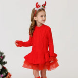 Vestido clásico a cuadros para niña