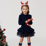 Vestido clásico a cuadros para niña