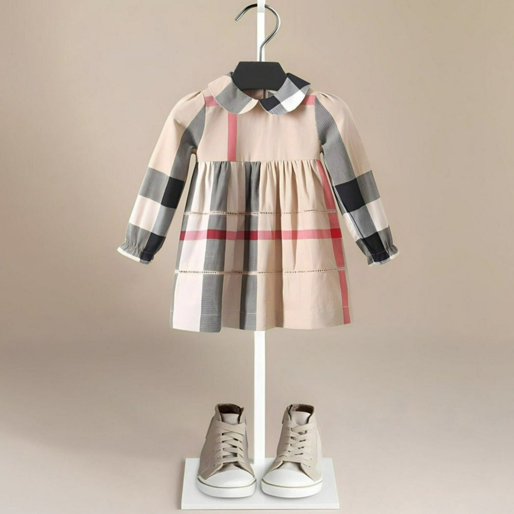 ONEAKIDS Baby & Toddler clothing BEIGE / 12-18M Beige Dreamer Girls' Dress