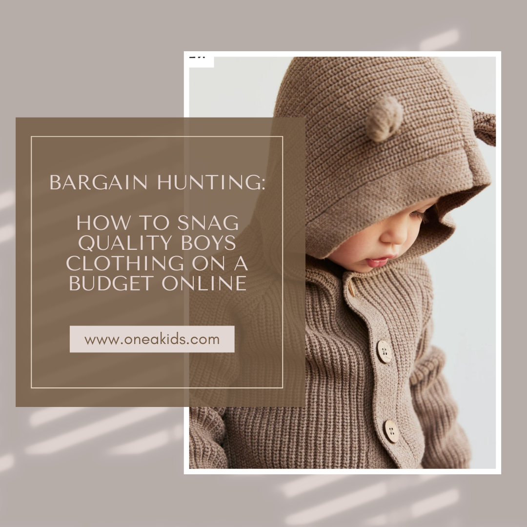 Bargain Hunting: How to Snag Quality Boys Clothing on a Budget Online