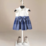 RIBBON LILY DRESS - ONEAKIDS