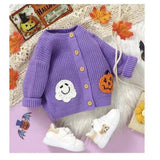 Spooky Unisex Halloween Cardigan