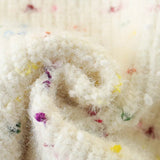 Knitted Heart Sweater & Ruffle Skirt