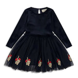 Tutu Cat Navy Blue Dress