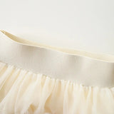 Knitted Heart Sweater & Ruffle Skirt