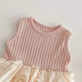 Rosy 2-Piece Baby Pink Set