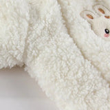 Body de conejo tejido para bebés y niños pequeños