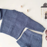 Knit Cotton Elegant Little Girls' Set