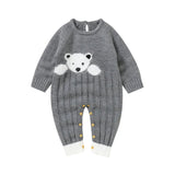 Warm Teddy Bear Romper - ONEAKIDS