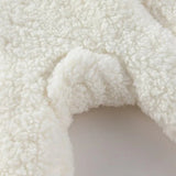 Body de conejo tejido para bebés y niños pequeños