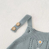 2-Piece Daisy Girl Knit Dress & Cardigan Set