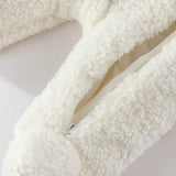 Body de conejo tejido para bebés y niños pequeños