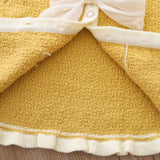 Vintage Festive Bow Jacket & Skirt