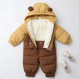 Unisex Cozy Explorer One-Piece Winter Snowsuit