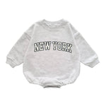 New York Unisex Baby Romper