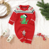 Red Holiday Jumpsuit for Babies & Toddlers