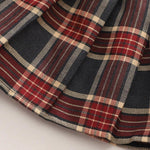 2-Piece Bunny Retro Skirt & Cardigan Set