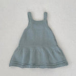 2-Piece Daisy Girl Knit Dress & Cardigan Set