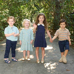 2-Piece Daisy Girl Knit Dress & Cardigan Set