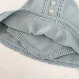 2-Piece Daisy Girl Knit Dress & Cardigan Set