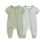 2-Piece Unisex Baby Cotton Onesies